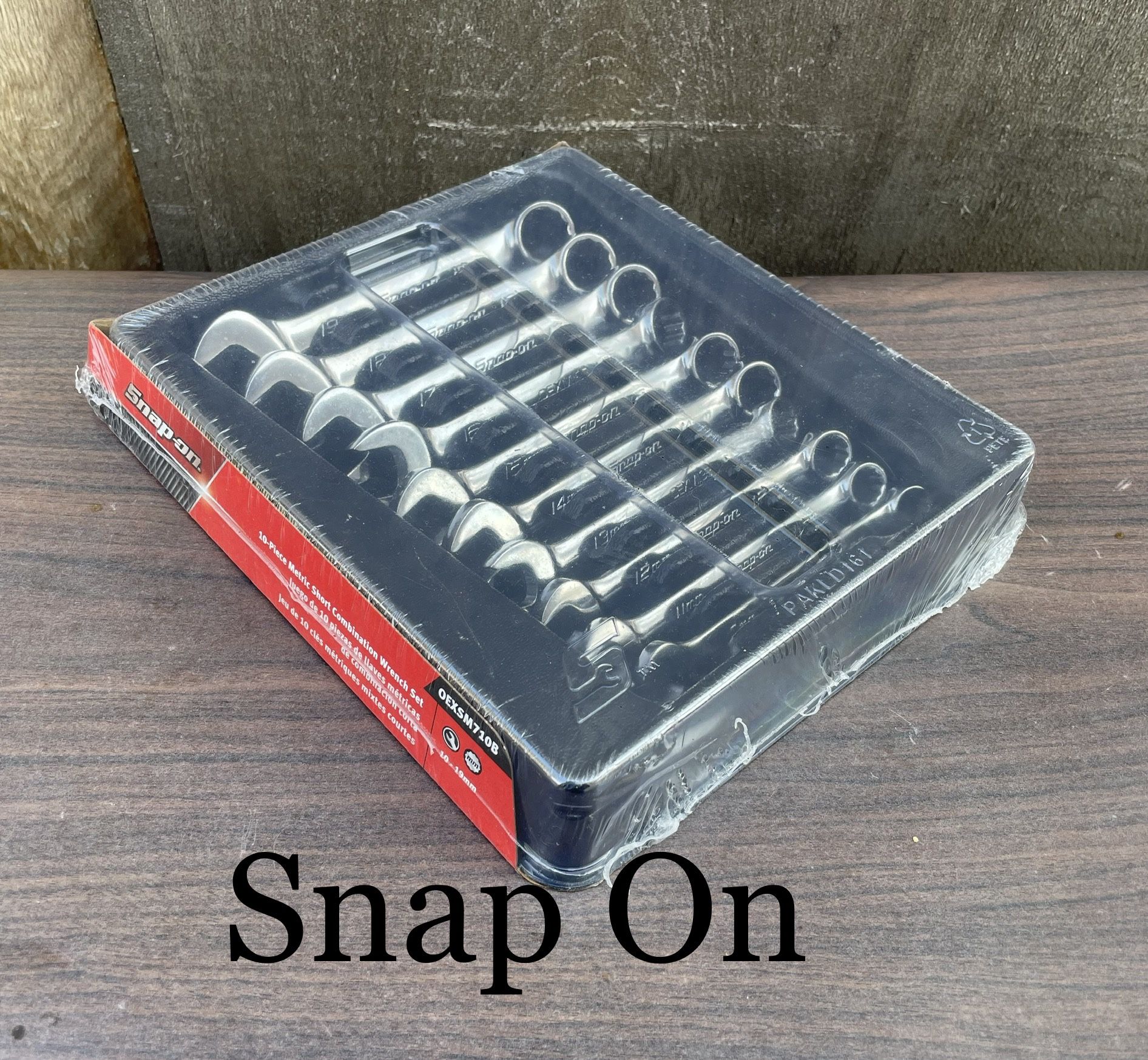 Snap On Combination Wrench Set Metric