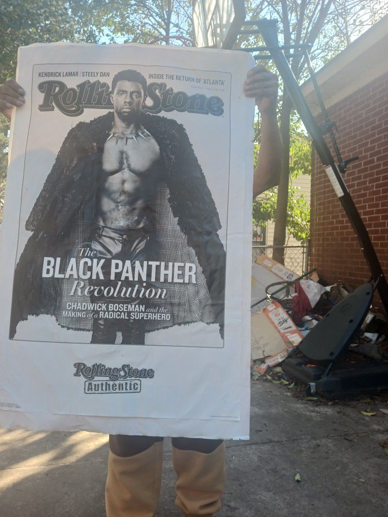 Rolling Stone  Black Panther Poster