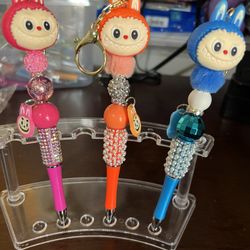 Labubu beaded pen