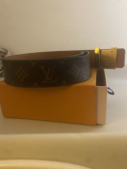 Louis vuitton belt 100% Authentic Brown LEATHER MP033 SIZE:37 max New never  used for Sale in Paramount, CA - OfferUp