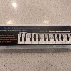 Beatbit Piano Notes Silicone Strips