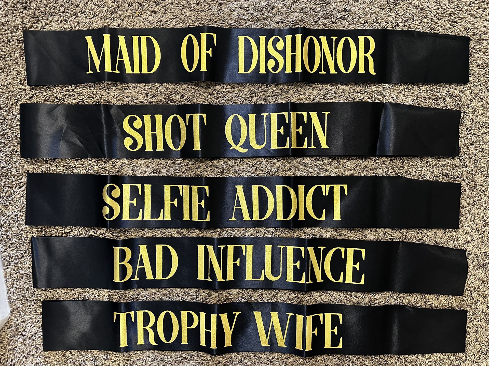 Bachelorette Sash