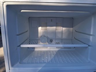 White Refrigerator Interior Clean