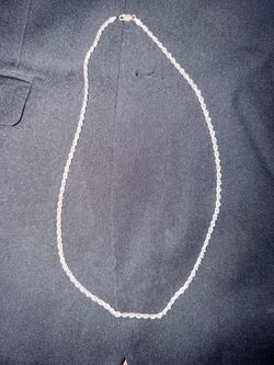 Sterling Silver Rope Chain