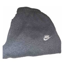 Nike Sportswear Club Fleece Open Hem Sweatpants Charcoal Grey BV2707-071 Size M