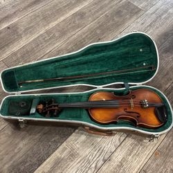 Vtg 1964 E.R. pfretzschner Model A211 3/4 Violin Stradivarius Copy West Germany