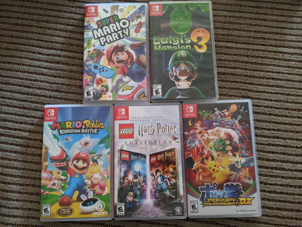 Nintendo Switch Games- perfect condition