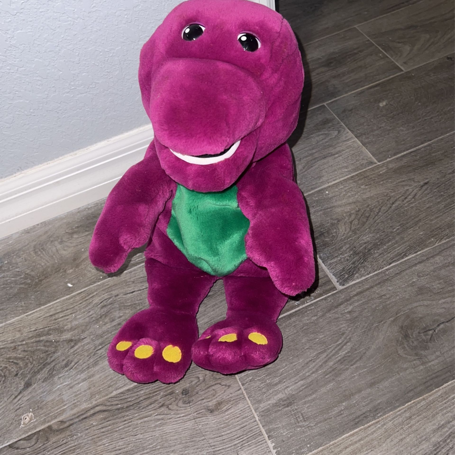 Talking And Moving Barney Doll