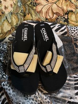 Chanel wedge shoes size 5,6,7 available