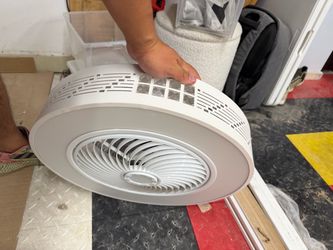 Ceiling led fan with remote