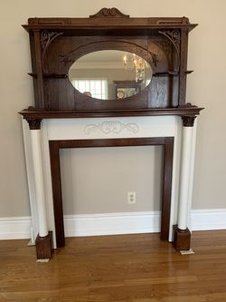 Vintage Fireplace mantel