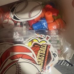 Toddler/kids Birthday Sports Goody Box Favors 