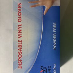 Disposable Vinyl Gloves Box