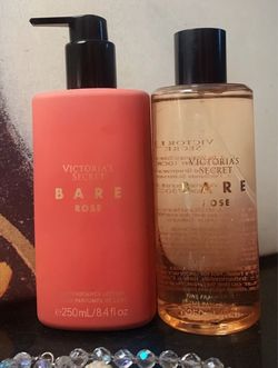Victoria's Secret Bare Rose Lotion & Mist Set