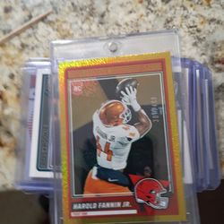  Harold Fannin Jr RC Gold #307/499