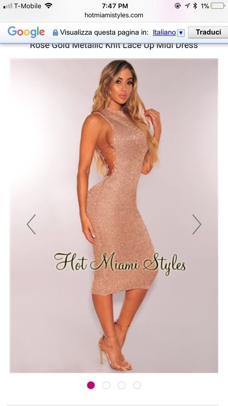 Brand new Hot Miami Styles Dress