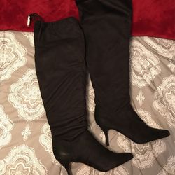 Over The Knee Suede Boots