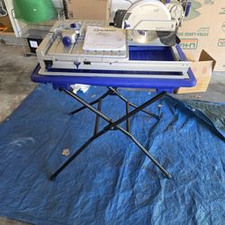 Kobalt Sliding 7 Inch Tile Saw - Great Condition 