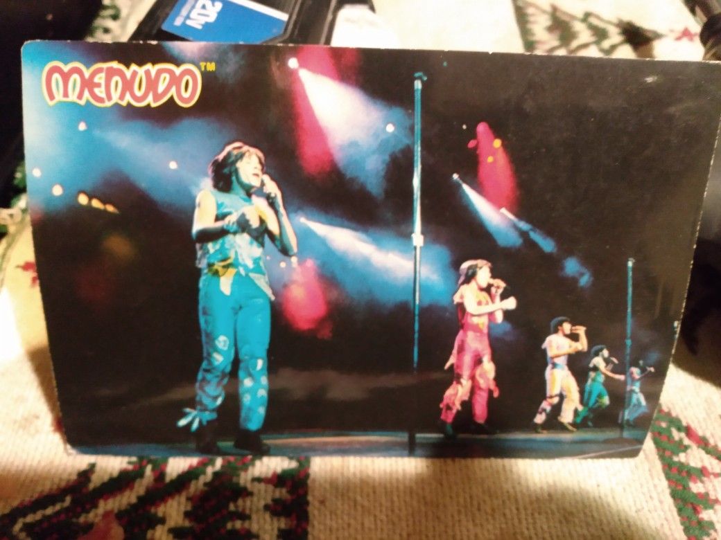 Vintage Menudo Postcard