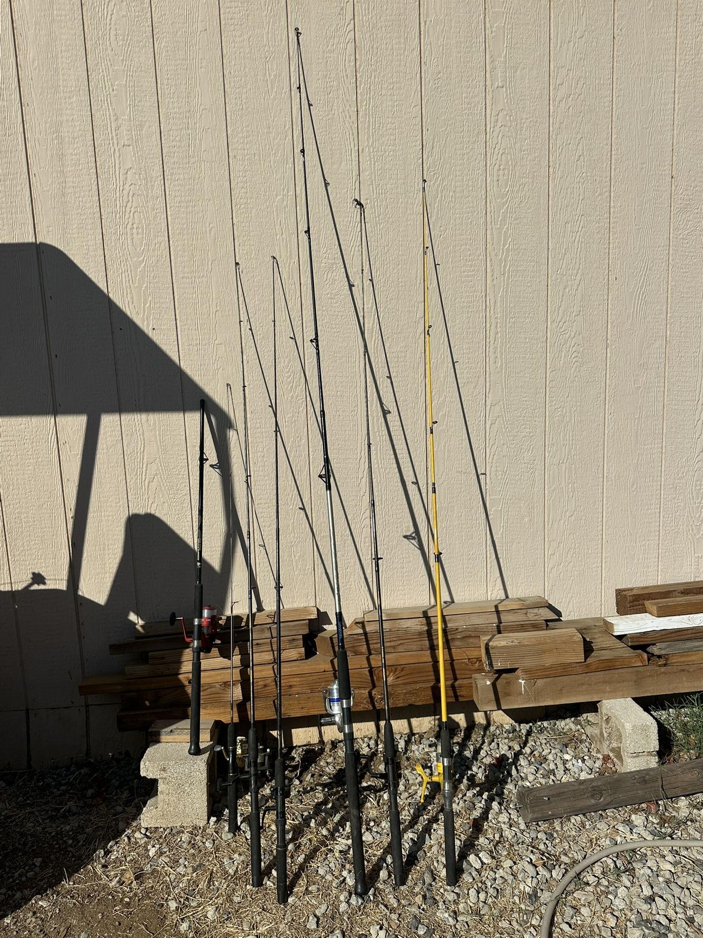 Fishing rods 