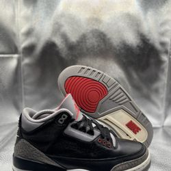 Air Jordan 3 Black Cement 2024 