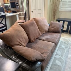 Couch, Loveseat, And Two End Tables