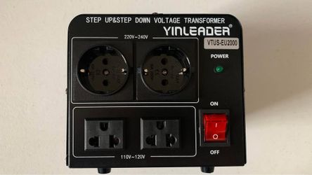 Yinleader 2000W Step-Up/Down Transformer