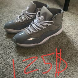 Cool grey 11s size 8| used | no box