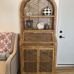 Rattan Wicker Hutch 