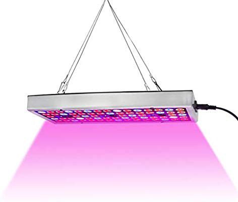 LED Grow Lights, Full Spectrum Panel Grow Lamp with IR & UV LED Plant Lights for Indoor Plants,Micro Greens,Clones,Succulents,Seedlings