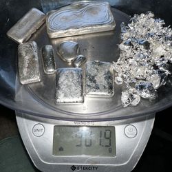 29 TROY OZ’s .999 SILVER POURS 