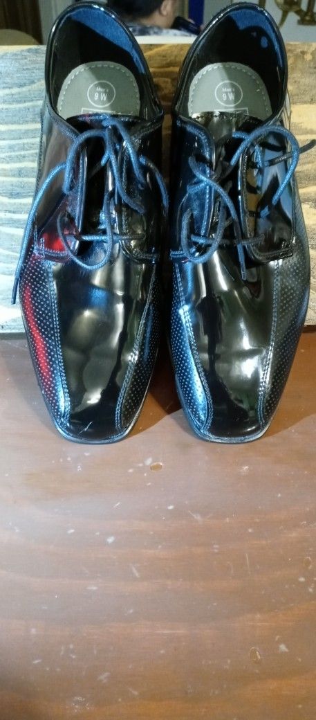 After Six Mens Black Formal Size. 9 W