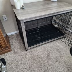 Dog Crate End Table