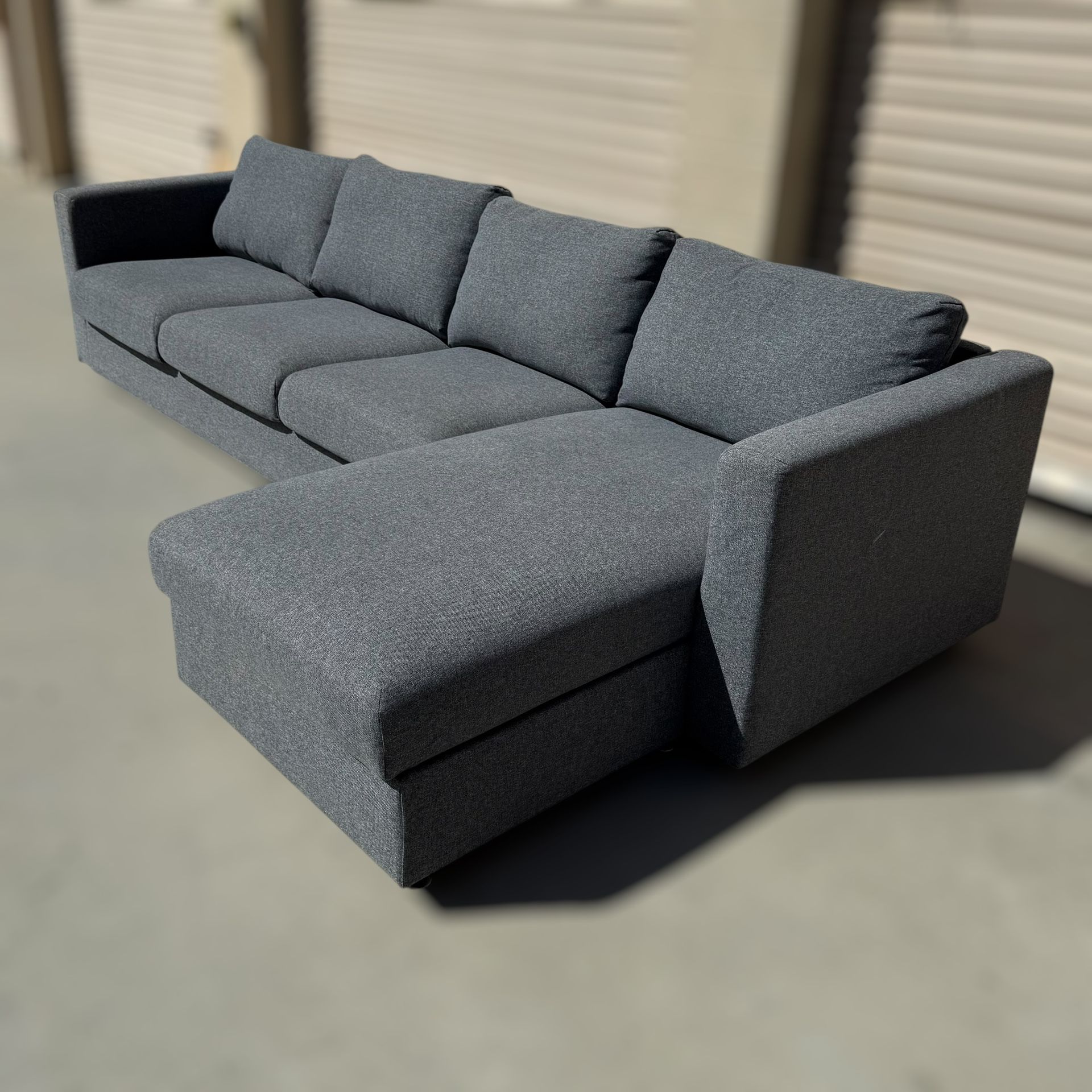 IKEA Finnala Sectional Sofa Couch With Storage Chaise