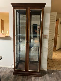 China Hutch with light