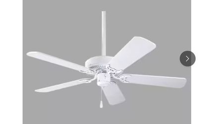 Progress Lighting AirPro 42 in. Indoor White Transitional Ceiling Fan 