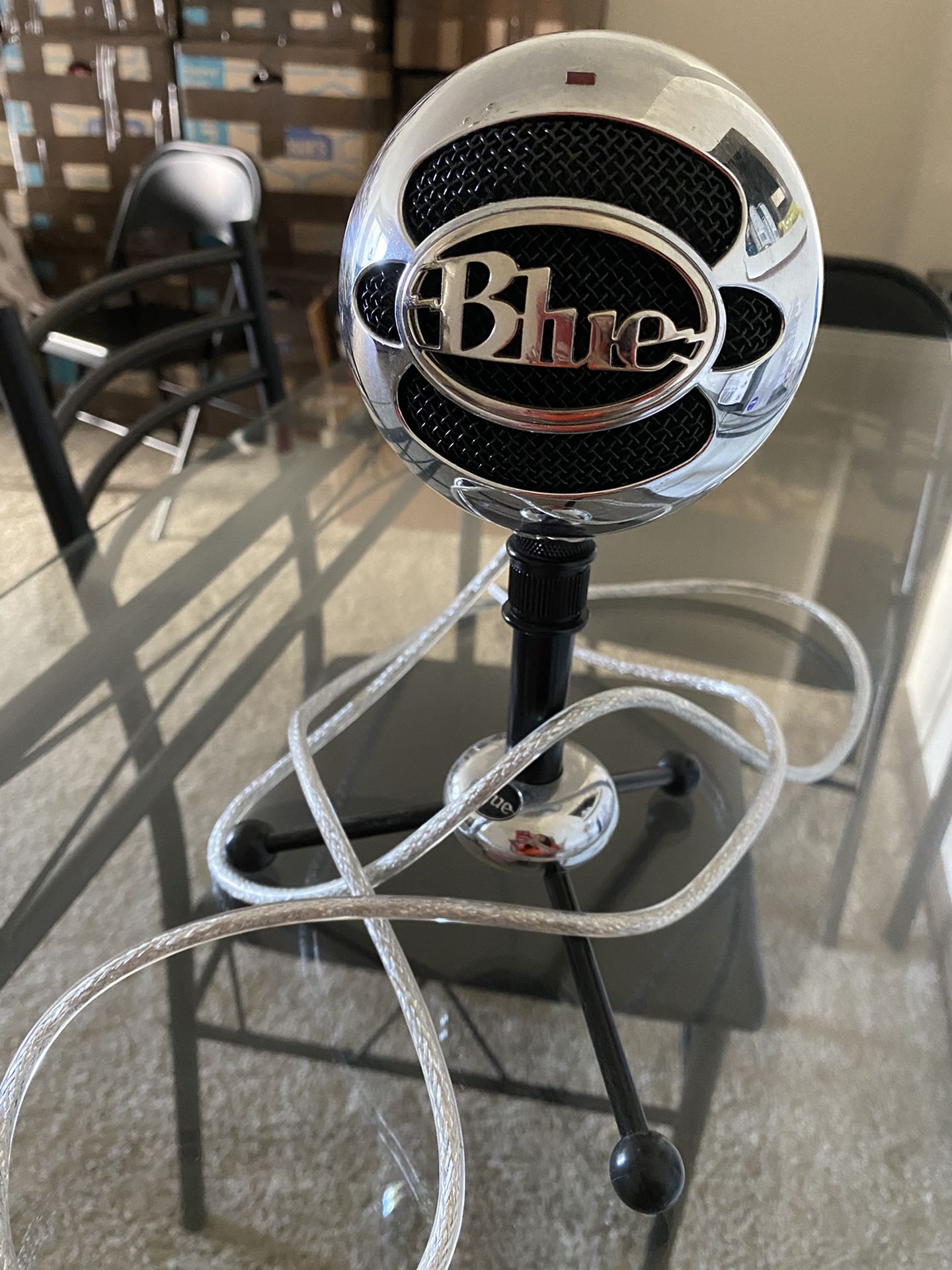 Blue Snowball Microphone