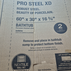 Bathtub brand new/ Bañera nueva