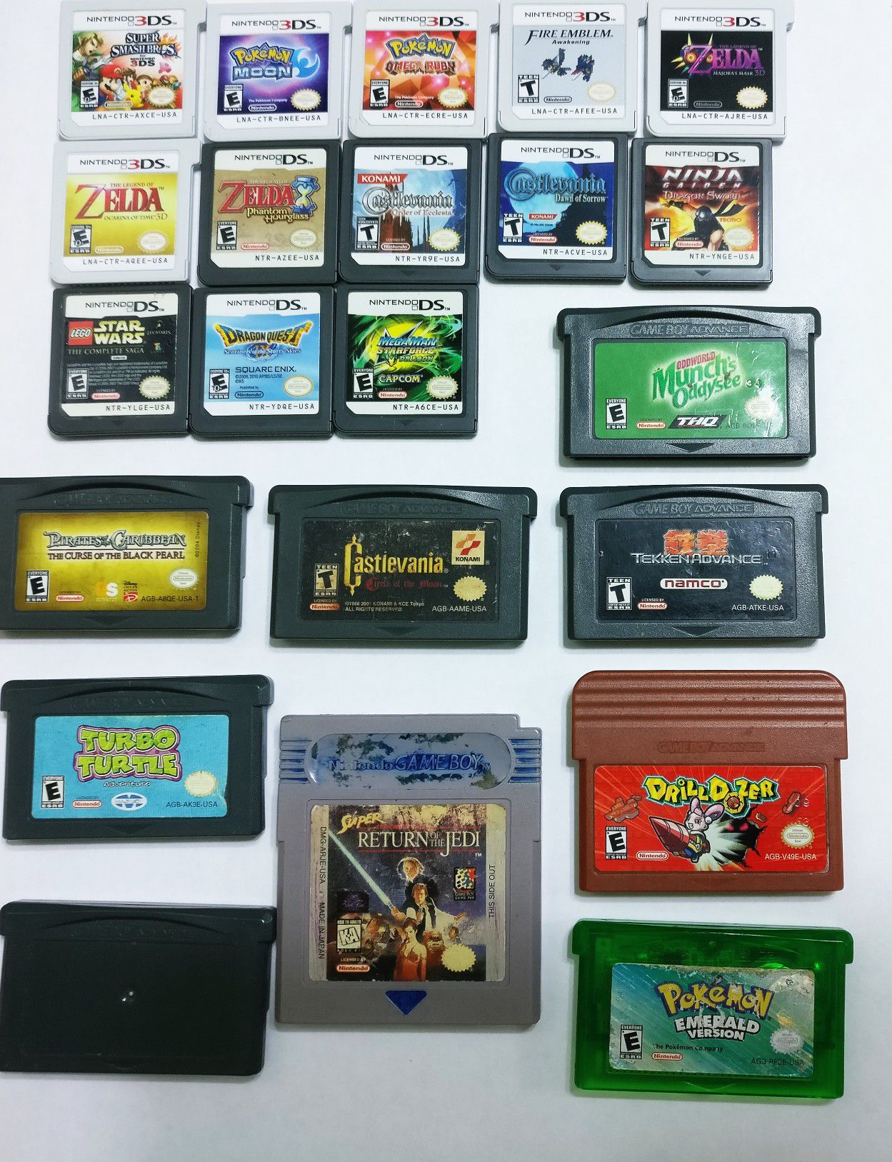 Nintendo, 3DS, DS, GBA , Pokemon, Video Games