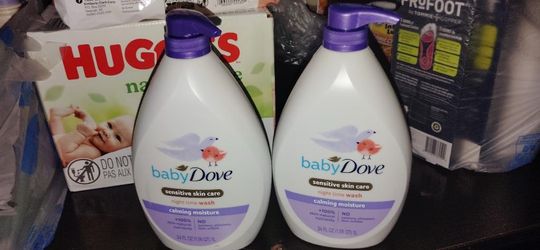 Baby Dove Sensitive skin care wash