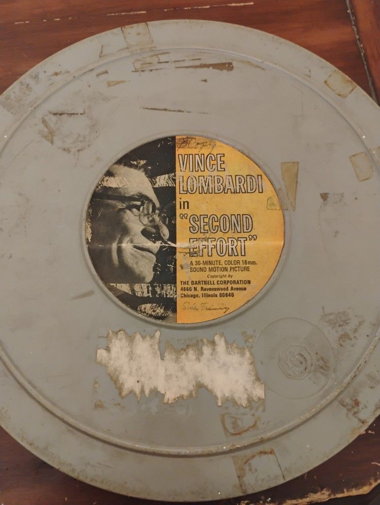 Vince Lombardi in Second Effort Film