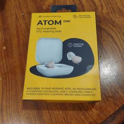 Atom One Rechargeable Hearing Aids 