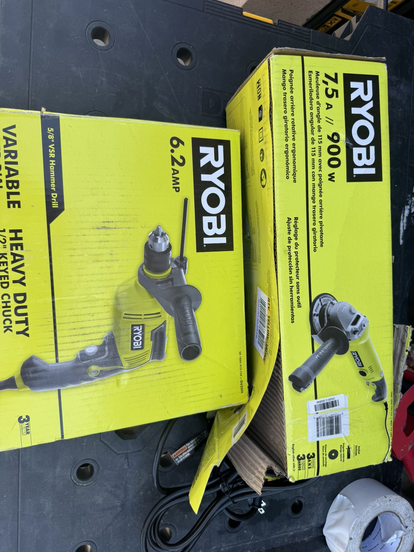 Ryobi Drill Grinder Combo
