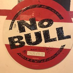 Selling A No Bull Tin Advertising Sign