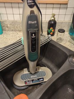 Shark steam and scrub