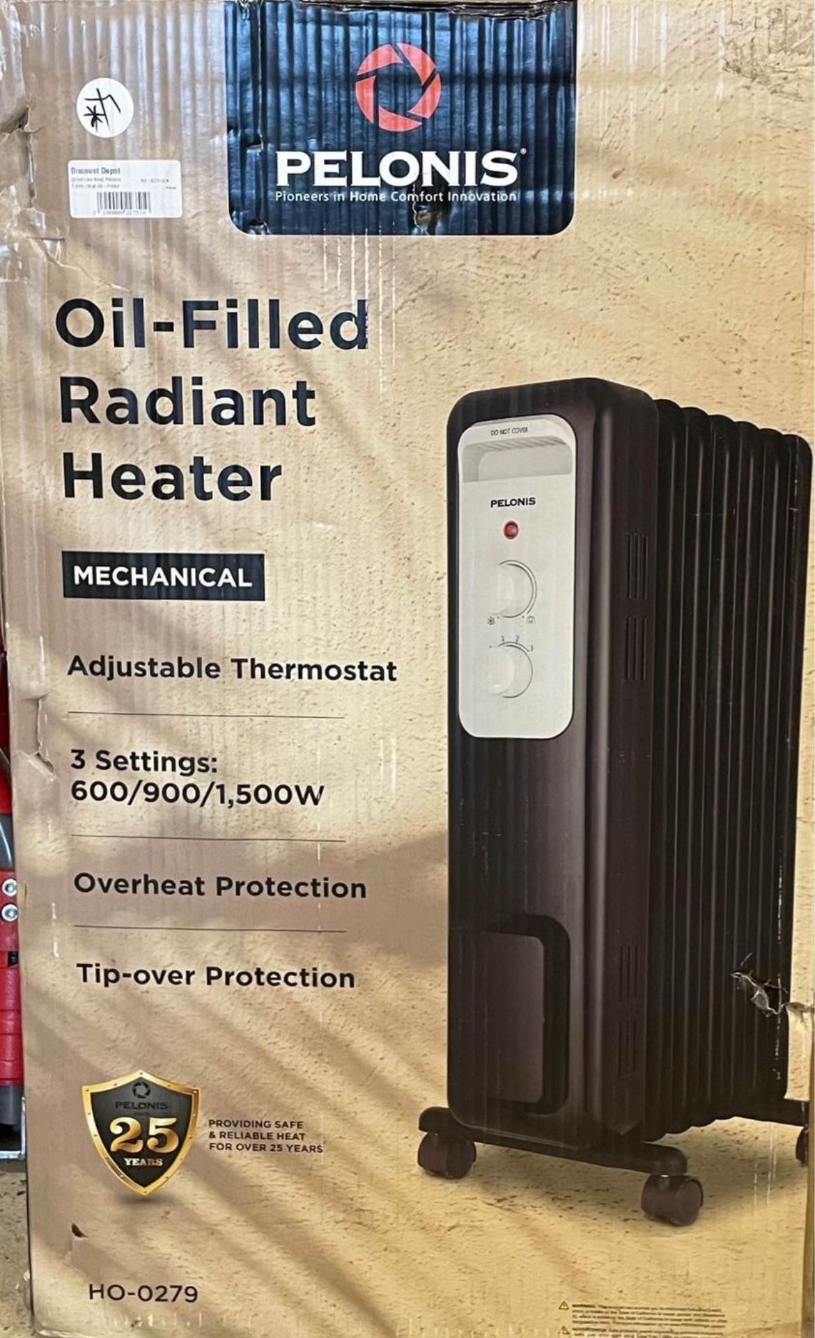 1 500 Watt Oil Filled Radiant Electric Space Heater With Thermostat HO 1-500-watt-oil-filled-radiant-electric-space-heater-with-thermostat-ho