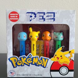 Pokemon PEZ Dispenser 4 Pack