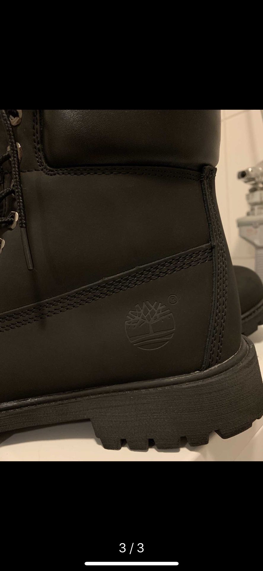 2020 timberland boots winter triple black For men and women