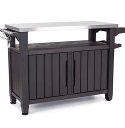 Grill/Utility Cart With Cover