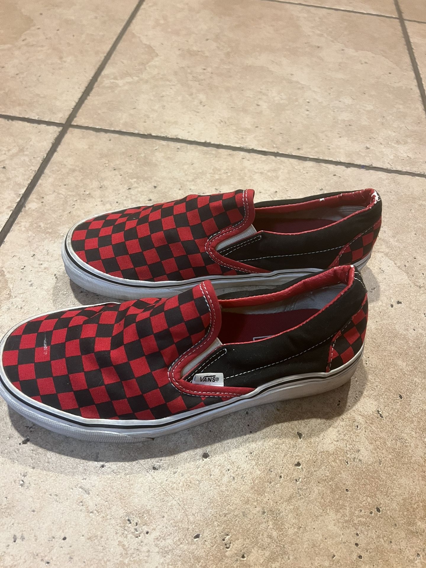 Vans Red Checkered 